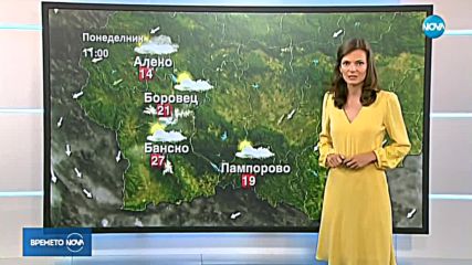Прогноза за времето (20.08.2018 - обедна емисия)