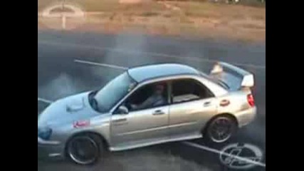 Subaru Imreza Wrx Sti Donuts