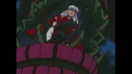 Inuyasha in action 
