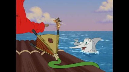 Tom and Jerry Tales 10c. Treasure Map Scrap - Том и Джери
