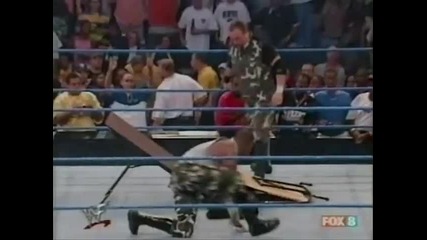 The Dudley Boyz - 3d Through a table