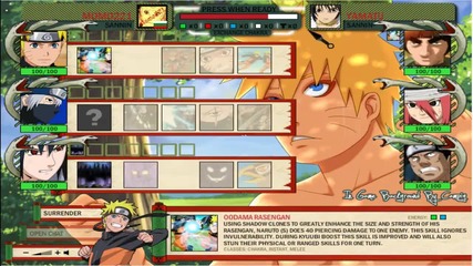Naruto - arena Special video 1# (ladder games)