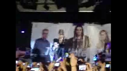 Tokio Hotel in Taiwan (the wall) 