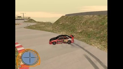 mitsubishi lancer evo drift