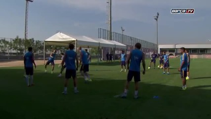 Тренировка на Барселона (16/7/2015)