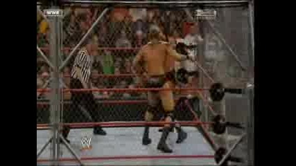WWE Triple H Vs Randy Orton - Cage Match (Judgment Day 2008)