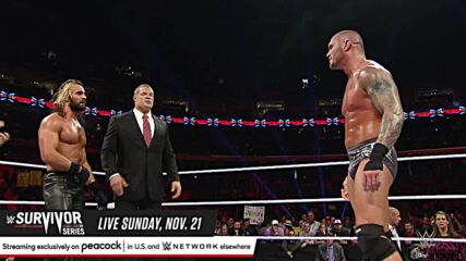 Seth Rollins vs. Randy Orton: Raw, Nov. 3, 2014 (Full Match)