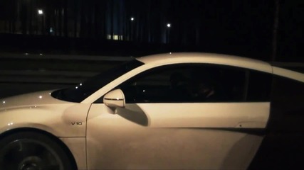 Audi R8 V10 vs Audi Rs6 ( високо качество 720p )