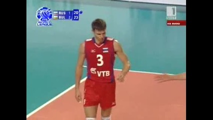 Волейбол : Русия - България 1:3
