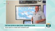 Прогнозата на НИМХ за времето до края на следващата седмица