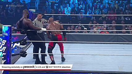 Bobby Lashley slams the colossal Omos: WrestleMania Backlash (WWE Network Exclusive)