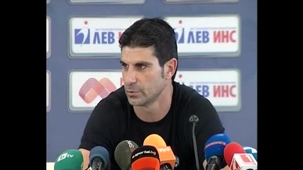 ВИДЕО: Георги Иванов: Левски е най-важен, не аз