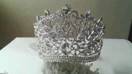 Елегантна корона за коса с кристали- Goddess Demetra от Absoluterose.com
