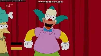 The Simpsons - German Krusty Show