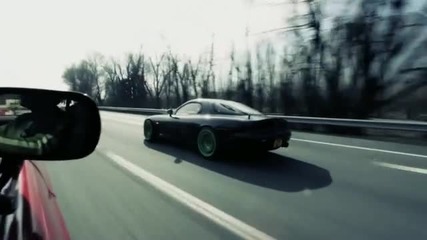 Mazda rx7 ритна по магистралата