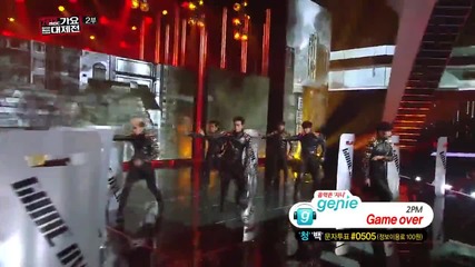 2pm - A.d.t.o.y + Game over @ Mbc Gayo Daejaejun 2013