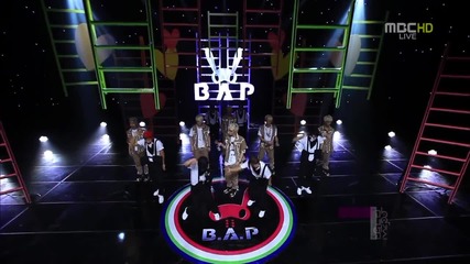 (hd) B.a.p - Stop it ~ Music Core (27.10.2012)