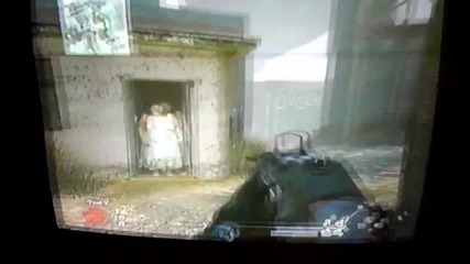 Modern Warfare 2 secret old lady Wtf!!!