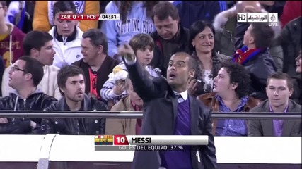 Zaragoza 0 - 1 Fcb (messi)