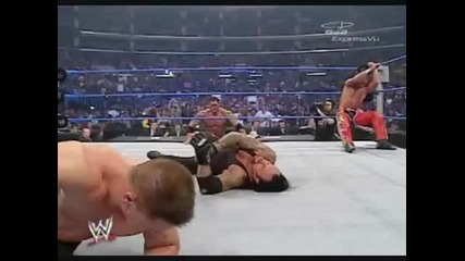 John cena & Hbk Vs Batista & The Undertakerpart 3