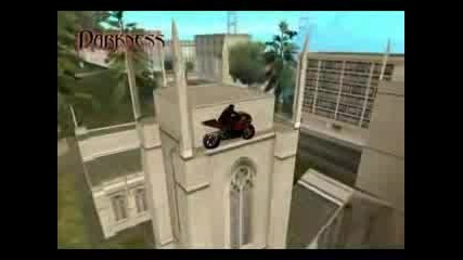 Gta San Andreas Bike Stunt!