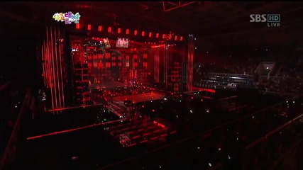 (hd) 2ne1 - I Love You ~ Sbs Gayo Daejun 2012 (29.12.2012)