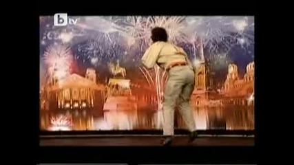 майстор зидар изпълнява танца на орела - бг.търси талант 30.03.10г