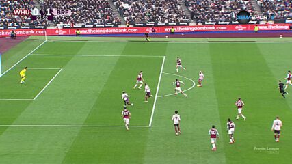 West Ham United vs. Brentford - 1st Half Highlights