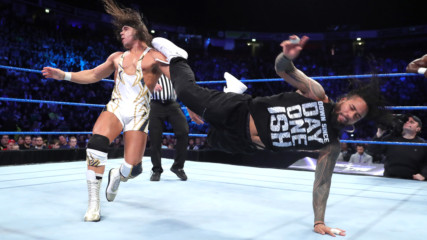 The Usos vs. Shelton Benjamin & Chad Gable - SmackDown Tag Team Title Match: SmackDown LIVE, Nov. 7, 2017