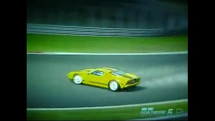 Ford Gt 40 Drifting in Suzuka 