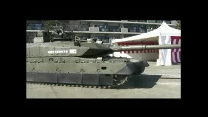 Japan new mbt (main battle tank) type10 tank prototype (tk - X) new test video drift 