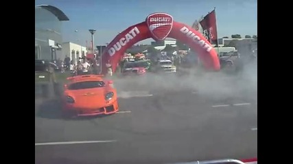 Porsche Carrera Gt Burnout