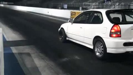 Honda Civic 10.05@239 Km/h