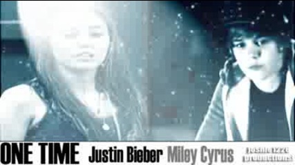 Justin Bieber&miley Cyrus:me and(+) you 