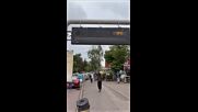 Електронните табла на градския транспорт в София изписаха „Бангаранга“