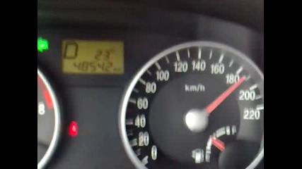 Румънски шофьор кара с 190 km/h