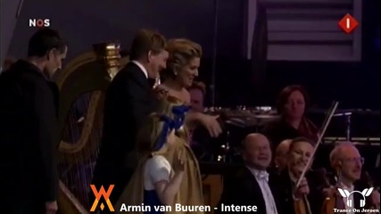 Armin van Buuren - Intense ( В парти с новия Крал Willem Alexander и Кралица Maxima )