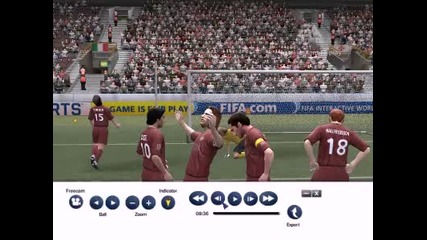 Аз бележа супер гол със Стеван Йоветич - Fifa 08