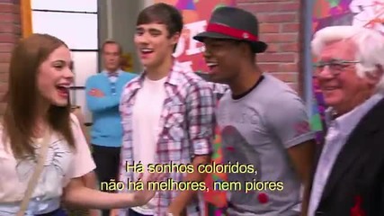 Violetta - Momento musical: Vilu e os meninos cantam Ser Mejor