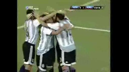 Аржентина 4 - 0 Венецуела (03.28.09.)