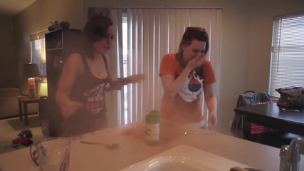 Cinnamon Challenge with Girls