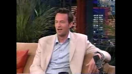 Matthew Perry With Jay Leno