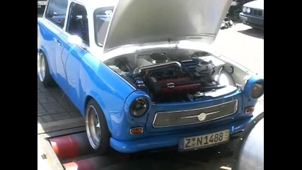 Trabant tuning 1.6 Gti 16v Prustand 144.7 Ps 