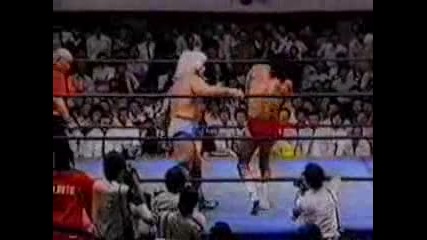 Ric Flair vs. Ricky Steamboat - A J P W 04.06.1983