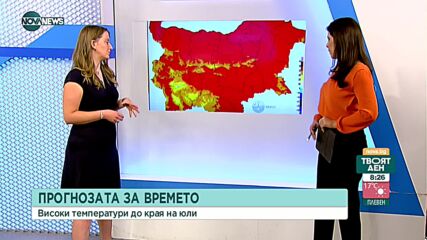 НИМХ: Внимание! Жега с температури до 40 градуса през уикенда