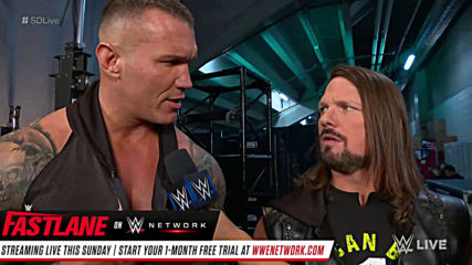 Randy Orton questions AJ Styles' intensity: SmackDown LIVE, March 5, 2019