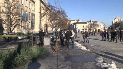 Сигнал за бомба затвори банка в Русе