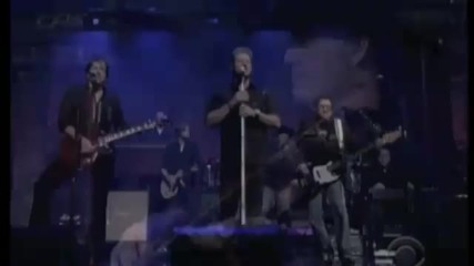Rascal Flatts performing Why Wait on the Late Show 2010 