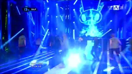 [hd] B.a.p - Power ~ M Countdown (17.05.2012)