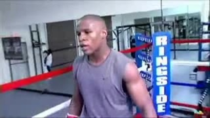 Floyd Mayweather Jr Треннировка 